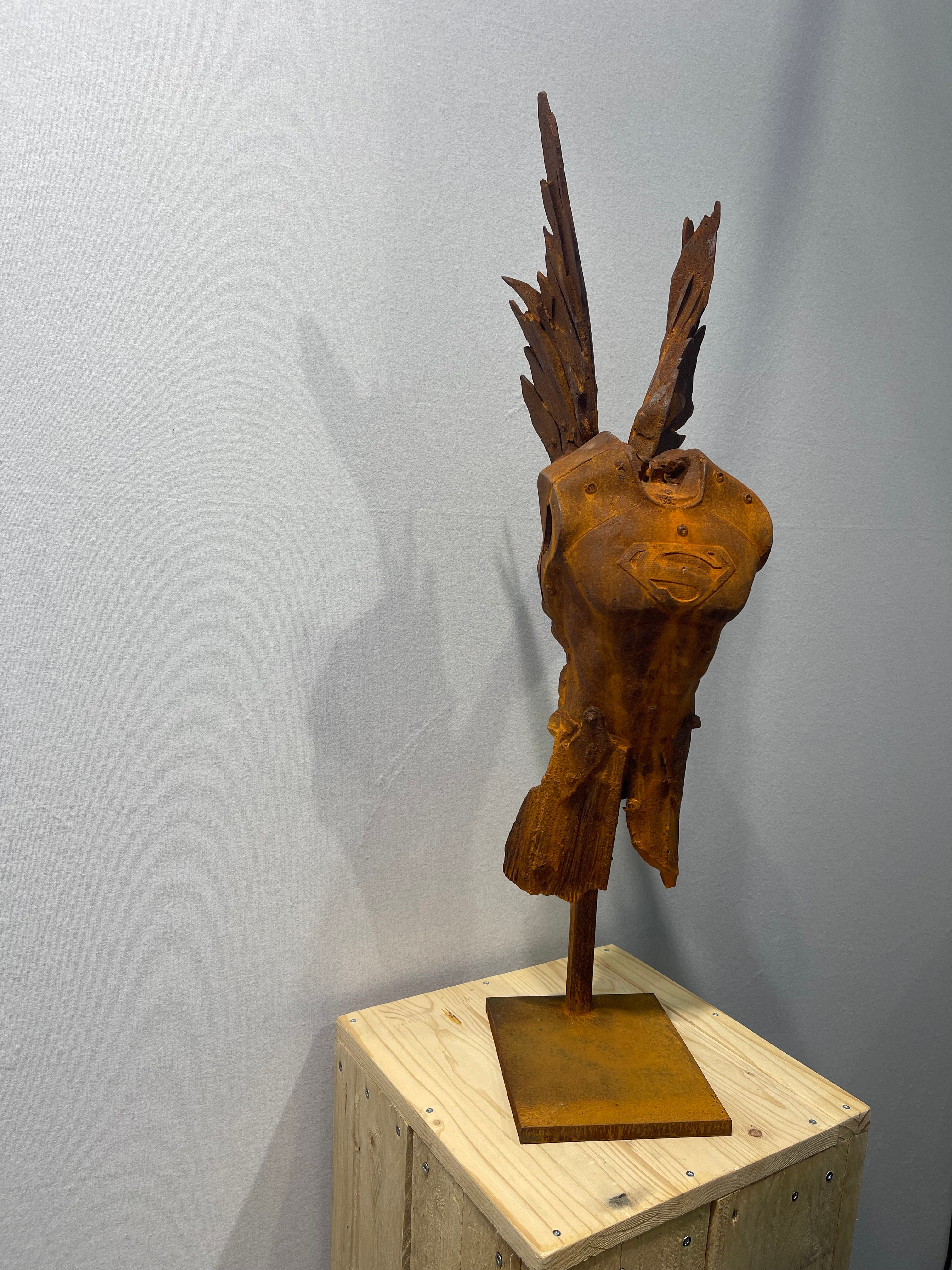 Ange de Krypton, œuvre de Eric Liot, vue 1